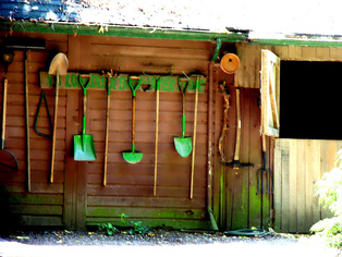 Green Shovel,Green Spaid,Green Rake,Green Tools,Green Home Tools,Garden Equipment